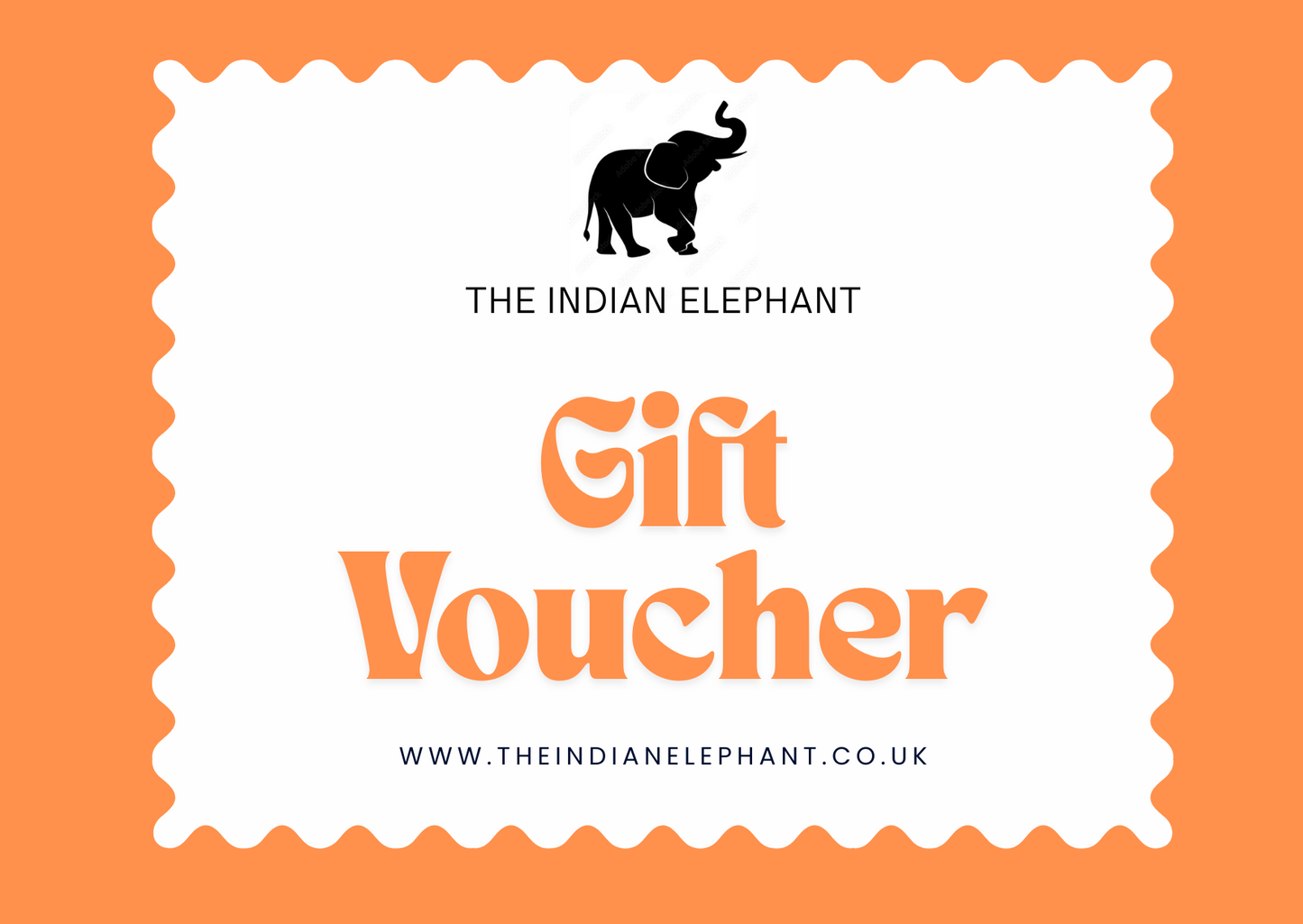 The Indian Elephant Gift Card