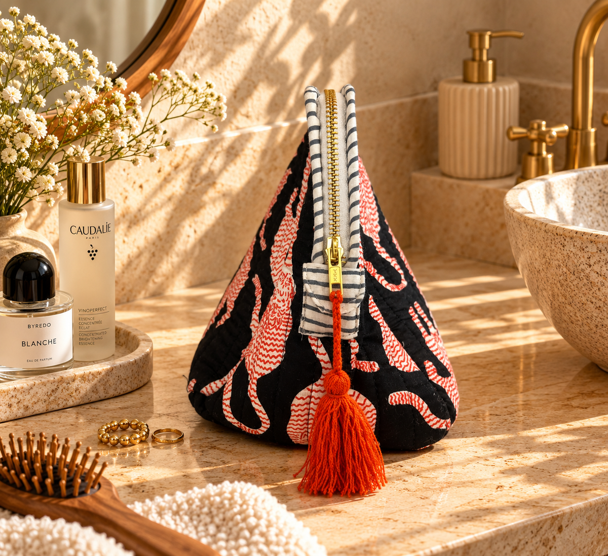 BLACK TIGER XL WASH BAG