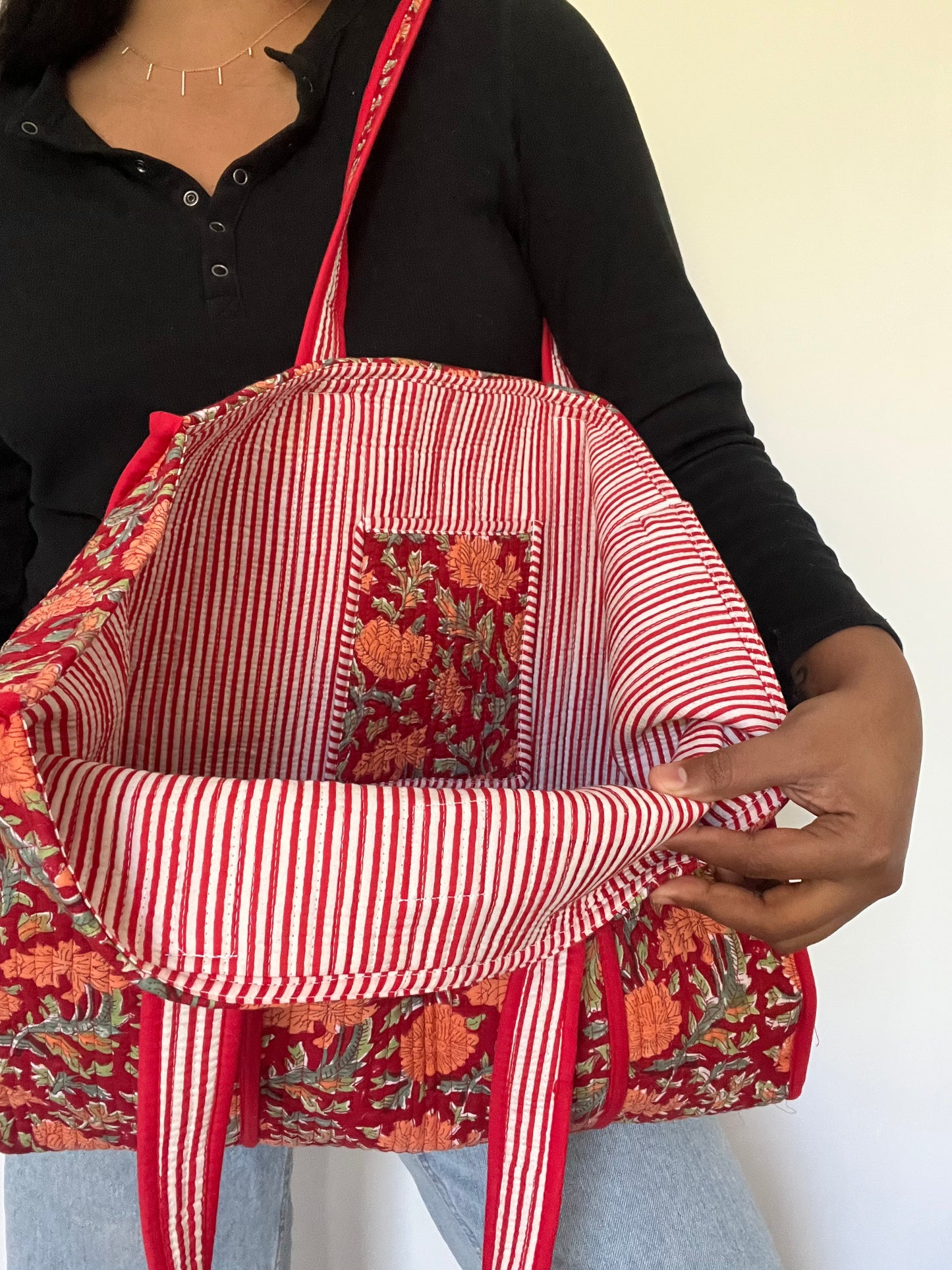 REVERSIBLE TOTE BAG