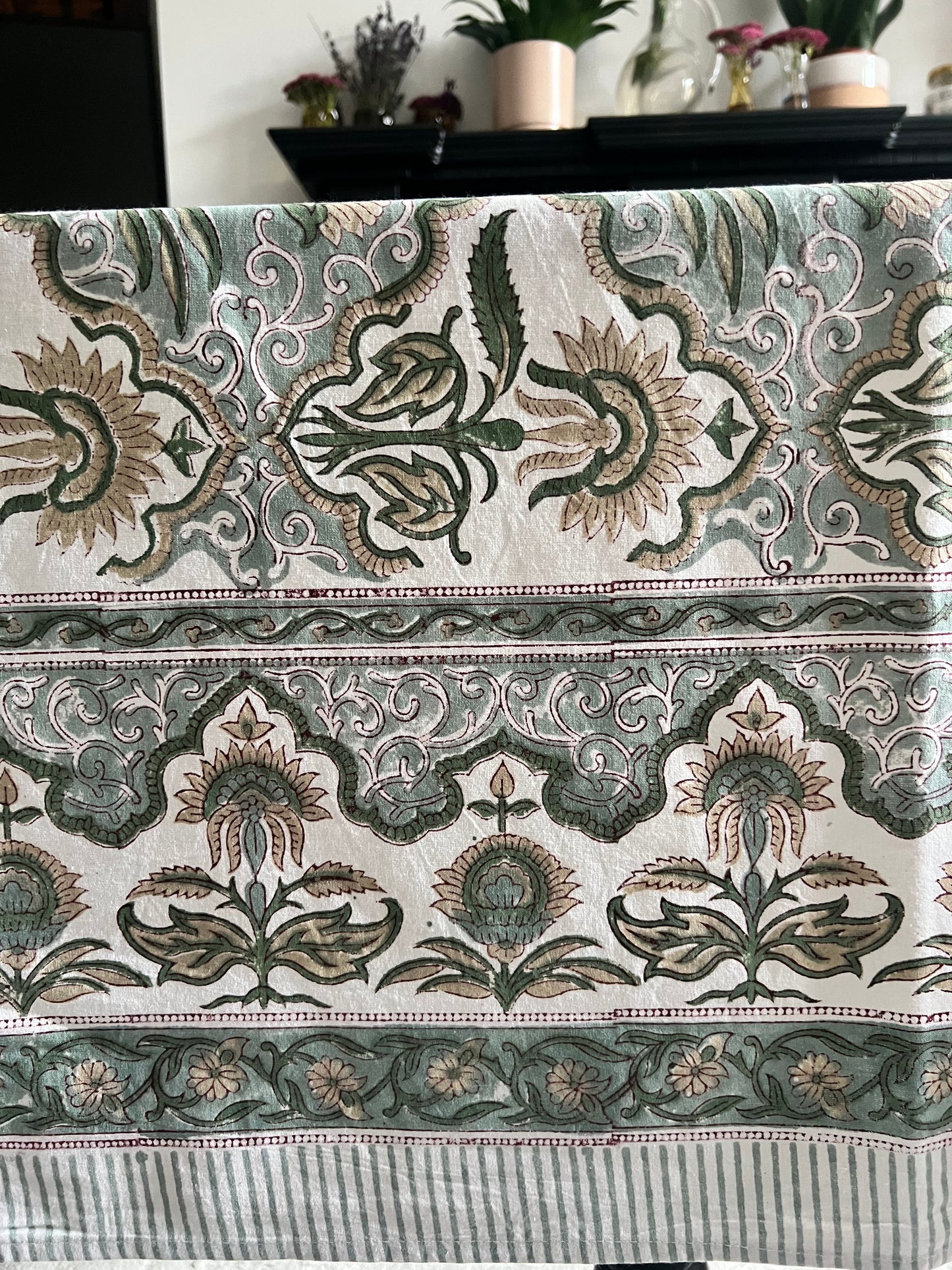 HAND BLOCK PRINTED TABLE CLOTH