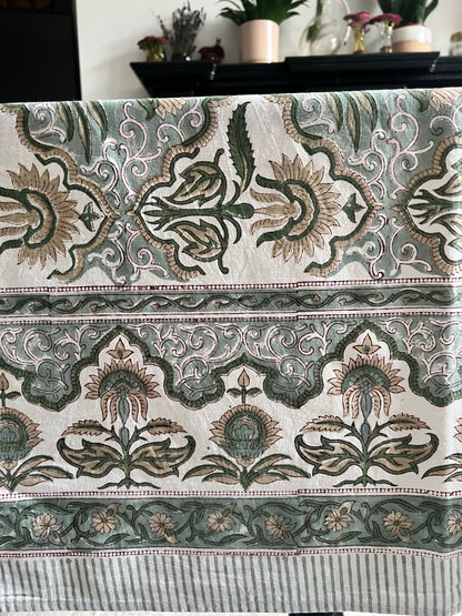 HAND BLOCK PRINTED TABLE CLOTH