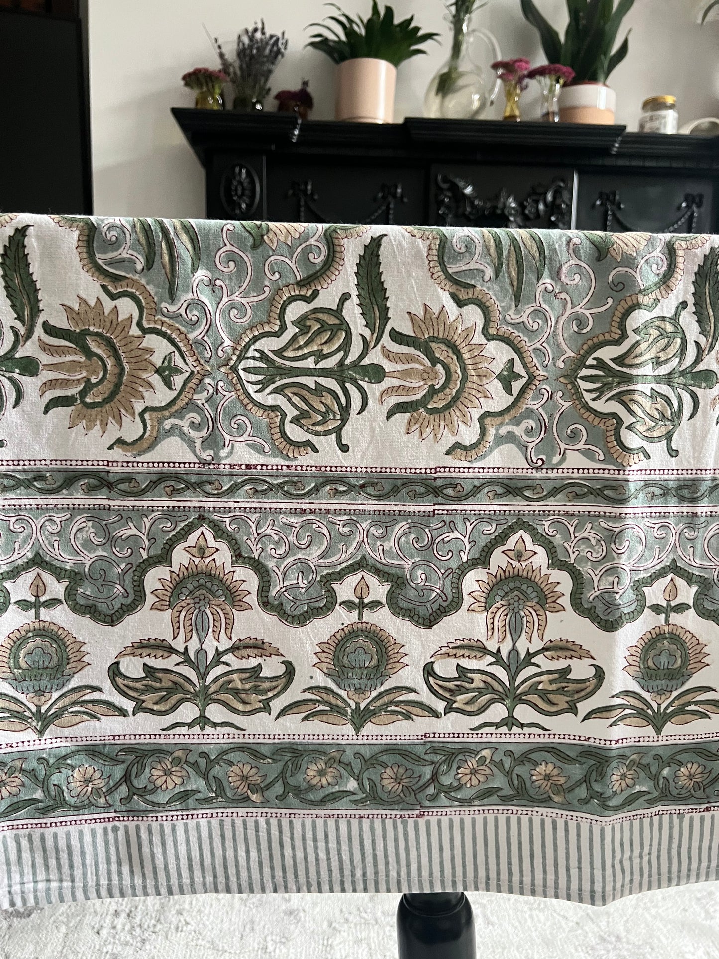 HAND BLOCK PRINTED TABLE CLOTH