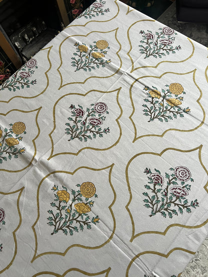 HAND BLOCK PRINTED TABLE CLOTH