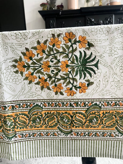 HAND BLOCK PRINTED TABLE CLOTH