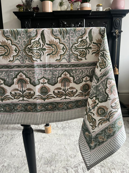 HAND BLOCK PRINTED TABLE CLOTH