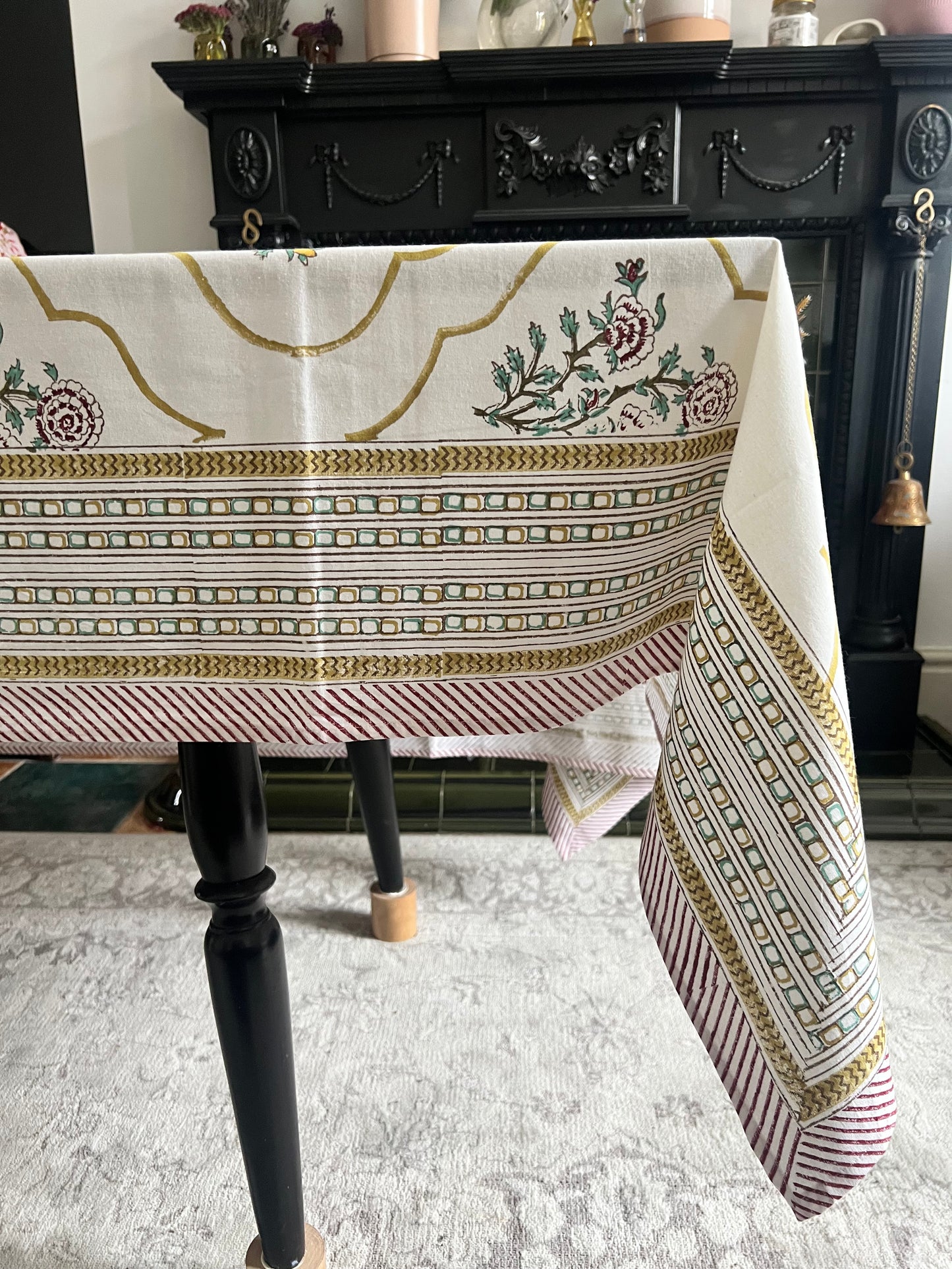 HAND BLOCK PRINTED TABLE CLOTH