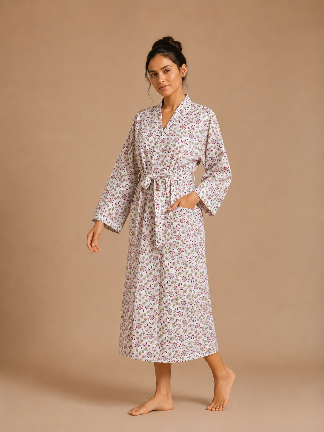 LONG DRESSING GOWN/ROBE