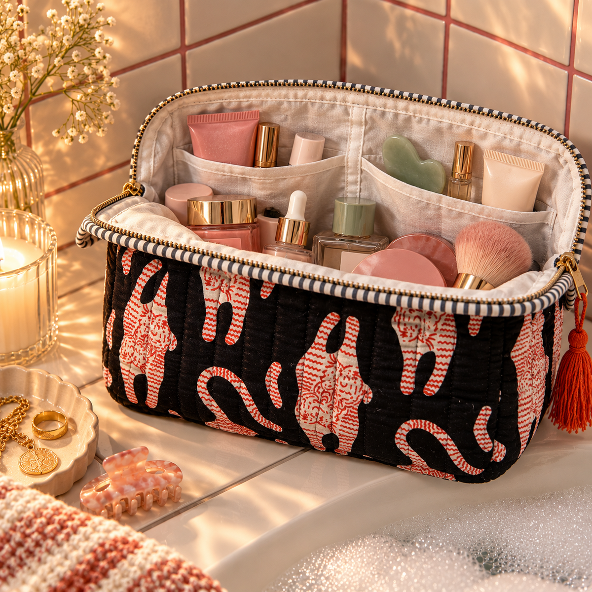 BLACK TIGER XL WASH BAG