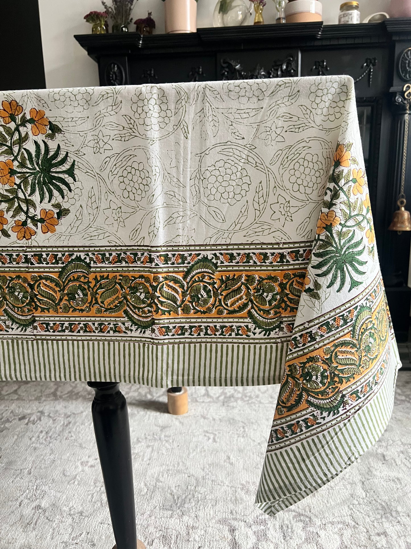 HAND BLOCK PRINTED TABLE CLOTH