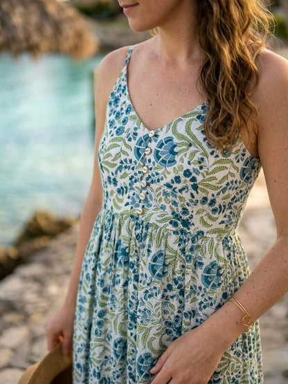 HOLIDAY COTTON DRESS