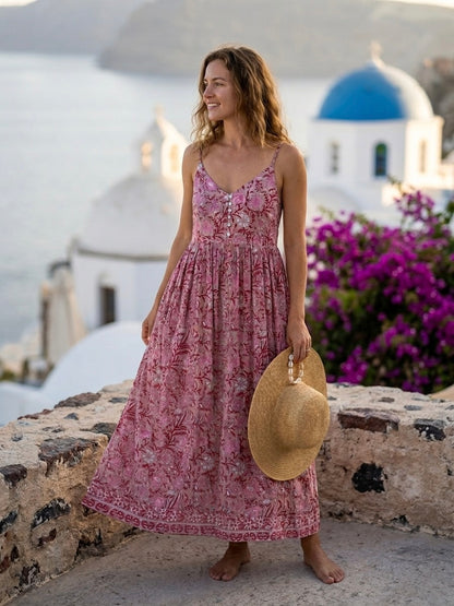 HOLIDAY COTTON DRESS