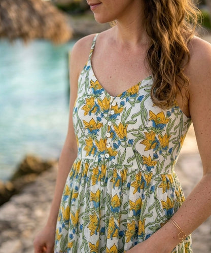 HOLIDAY COTTON DRESS