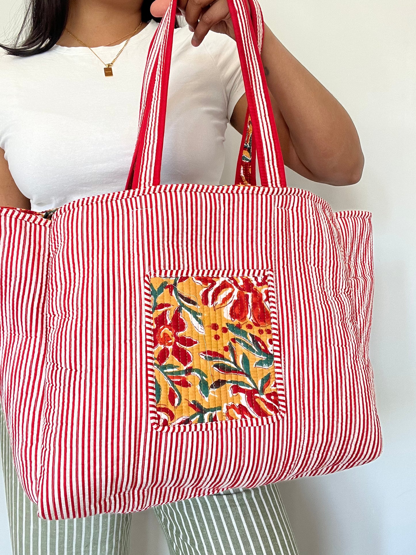 REVERSIBLE TOTE BAG