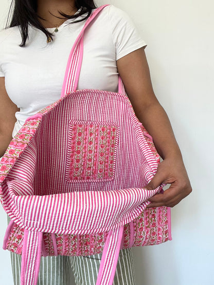 REVERSIBLE TOTE BAG