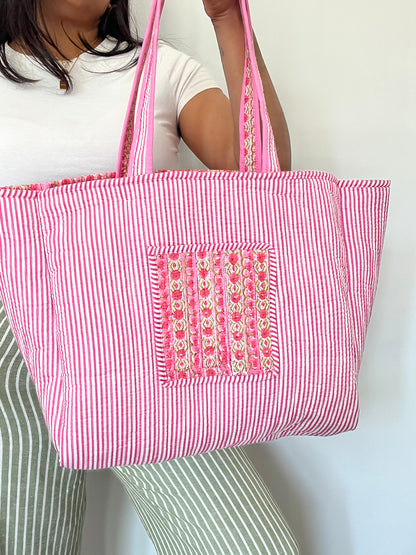 REVERSIBLE TOTE BAG