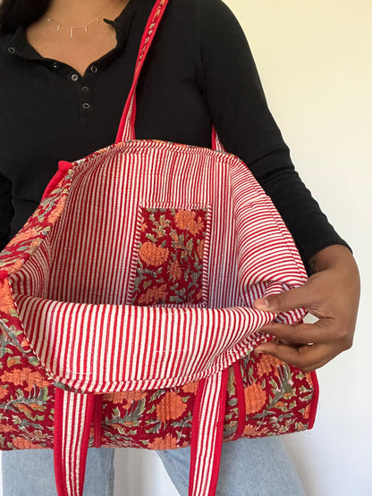 REVERSIBLE TOTE BAG