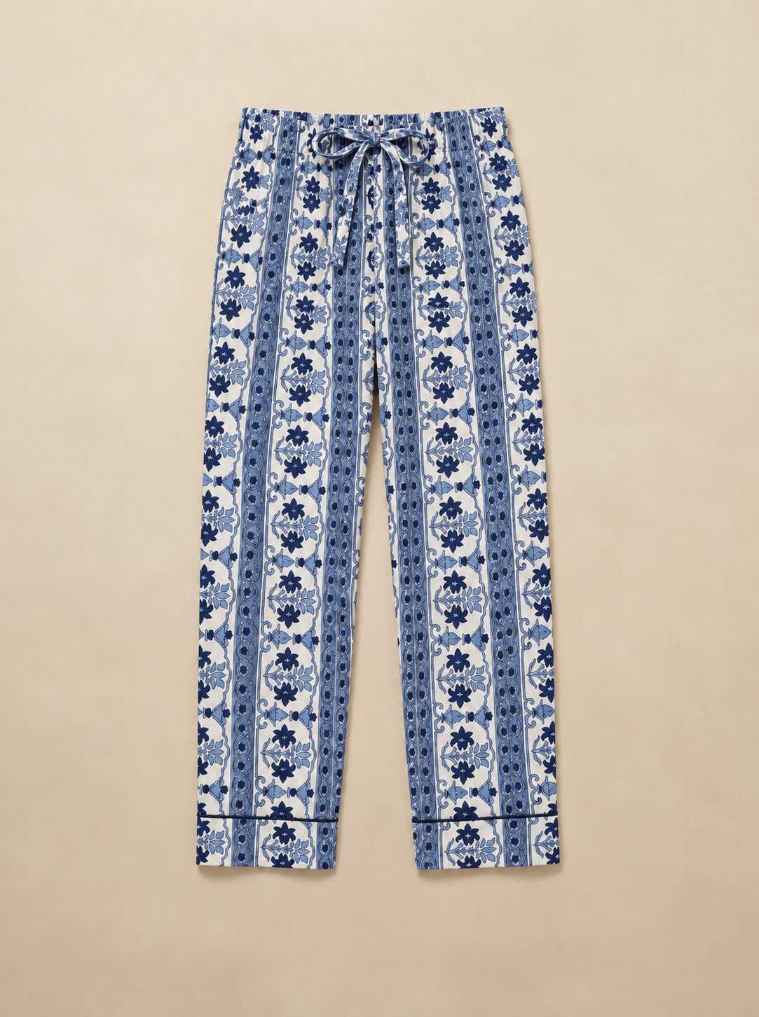 COSY BLUE FLORAL PJ SET