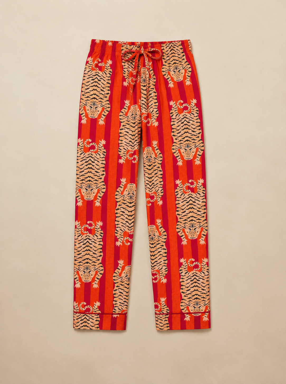 PINK TIGER COTTON PJ SET